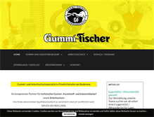 Tablet Screenshot of gummi-fischer.de